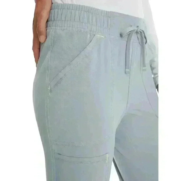 NWT Scrubstar Womens Active Stretch Drawstring Tapered Leg Scrub Pant 3XL Grey - Picture 3 of 12